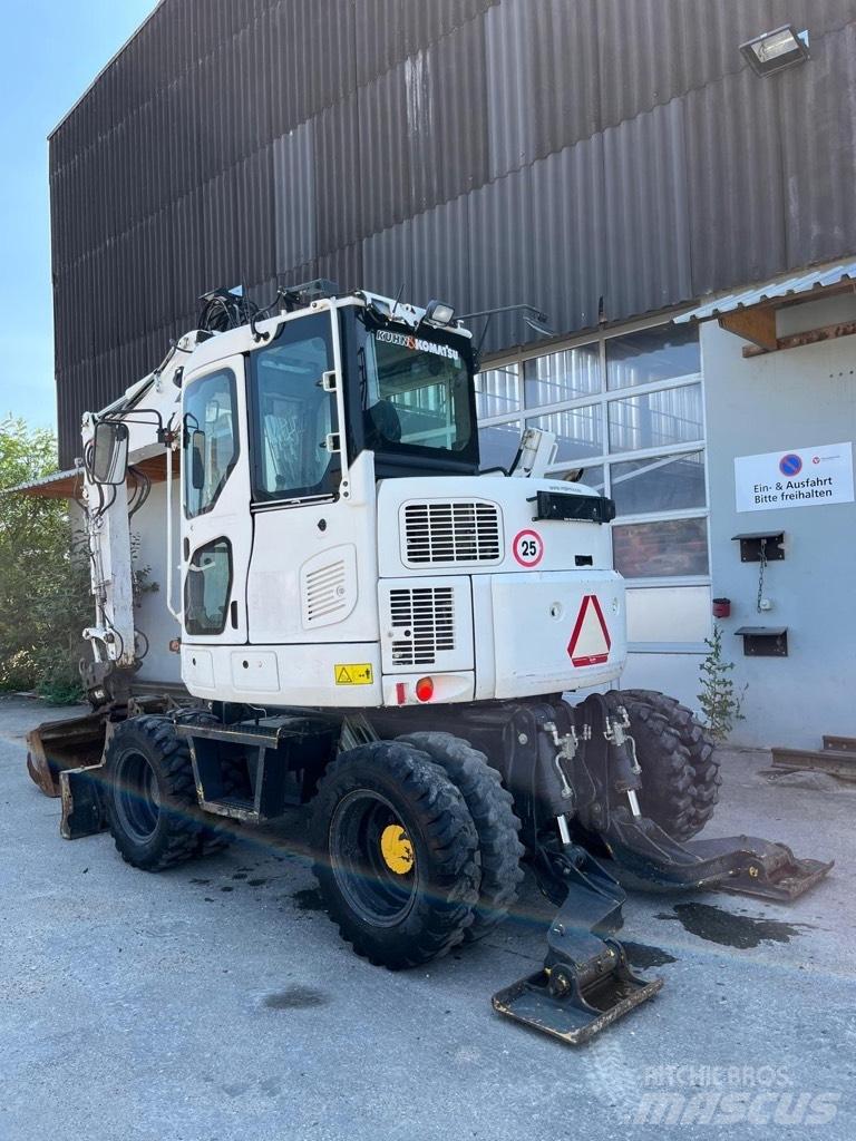Komatsu PW 98 MR-8 Малые экскаваторы 7т-12т