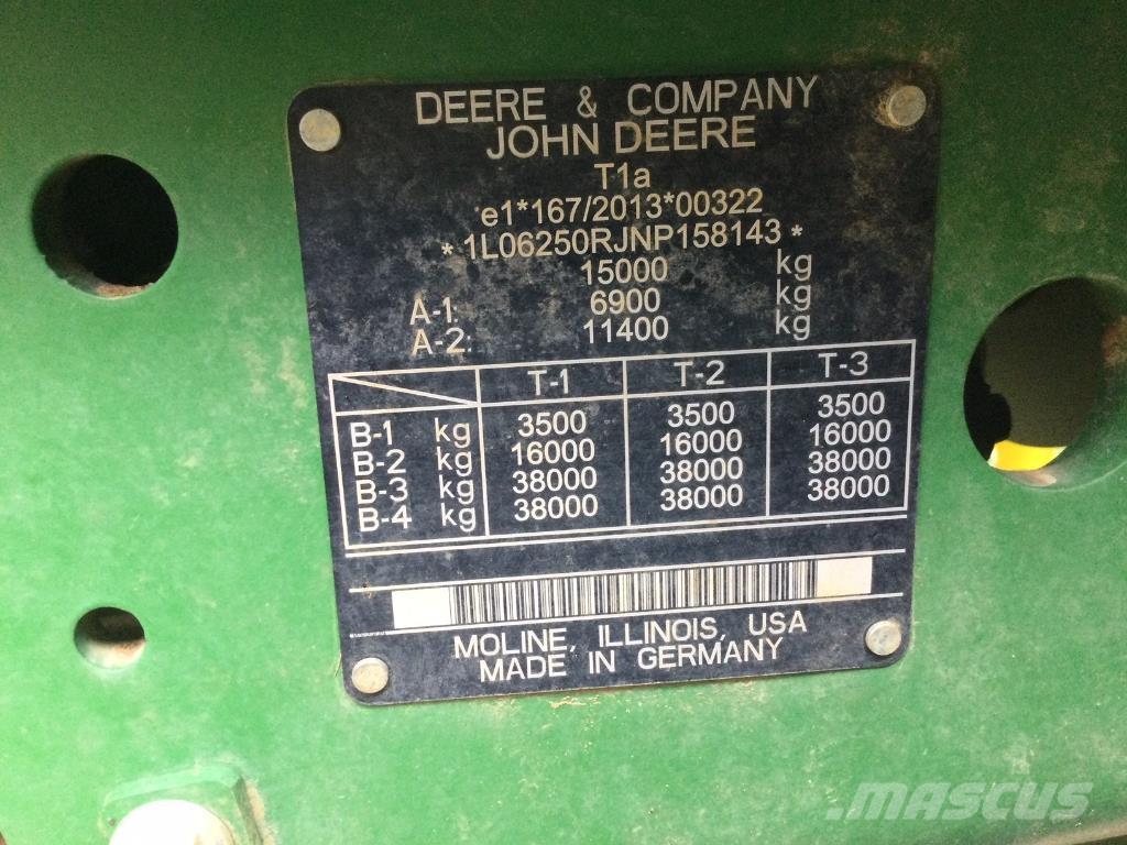 John Deere 6R250 Трактора