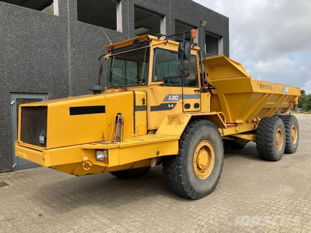 Volvo A 20 6x6 Шарнирно-сочленённые самосвалы