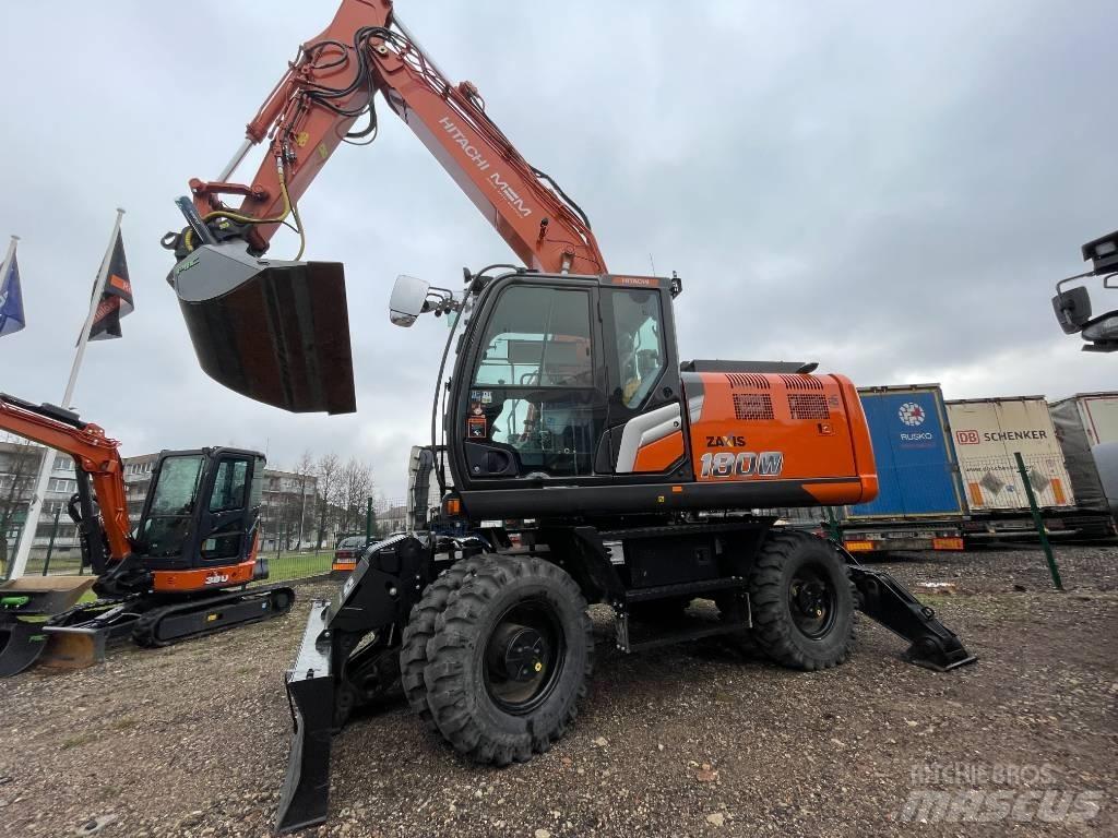 Hitachi ZX180W-7 Колёсные экскаваторы