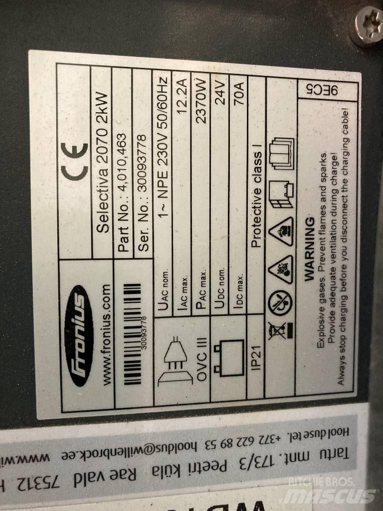 Linde E12/386 Электропогрузчики