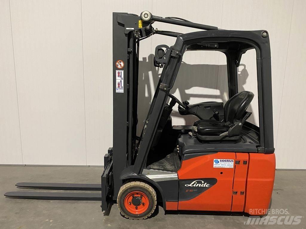 Linde E16C-02 Электропогрузчики