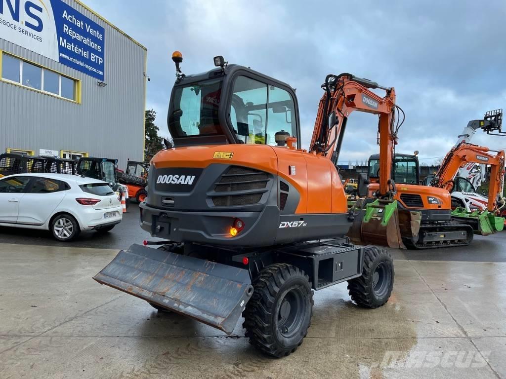 Doosan DX 57 W-5 Колёсные экскаваторы