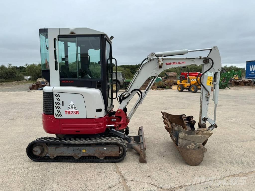 Takeuchi TB 23 R Мини-экскаваторы