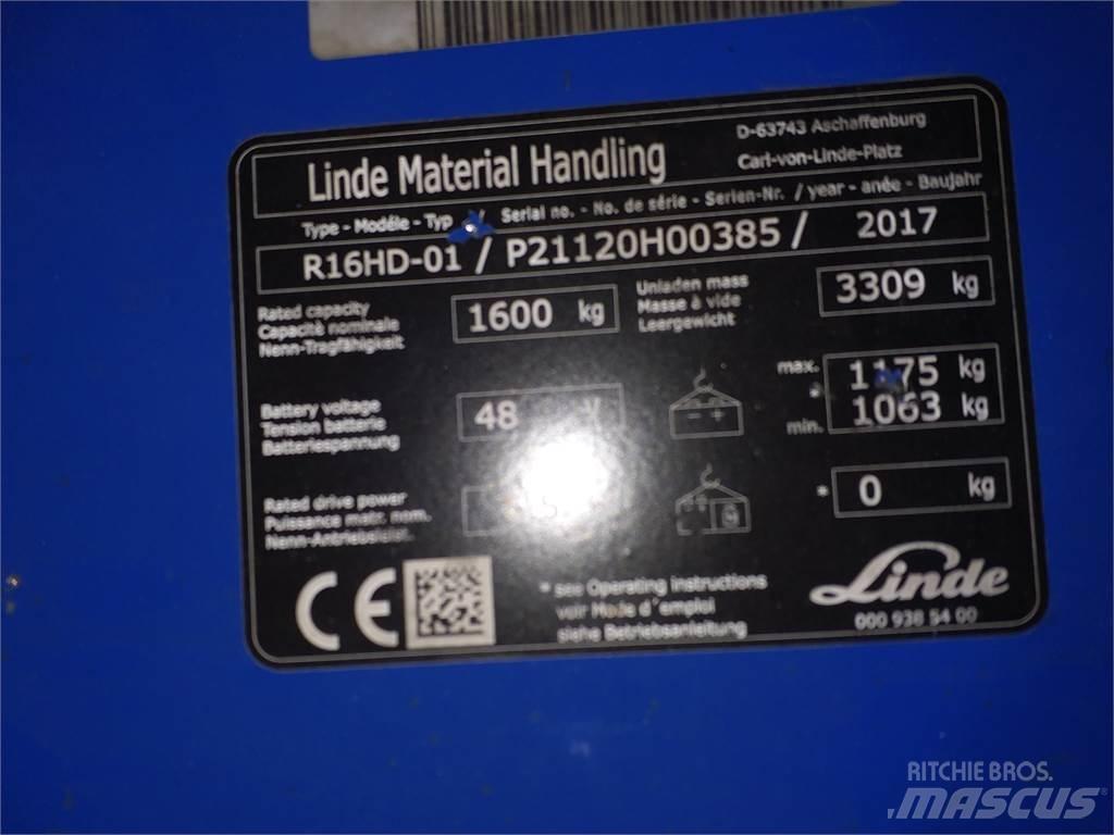 Linde R16HD Ричтраки