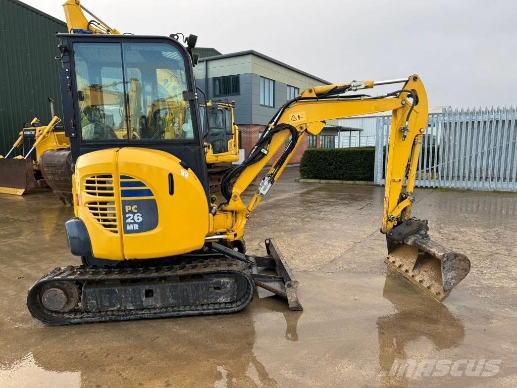 Komatsu PC 26 MR-3 Мини-экскаваторы