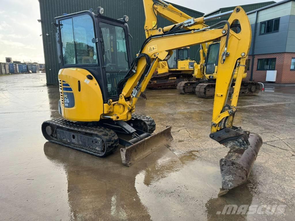 Komatsu PC 26 MR-3 Мини-экскаваторы