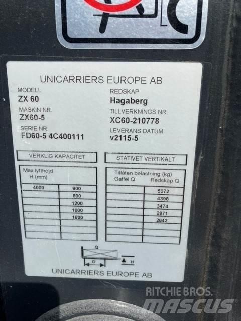 UniCarriers DX60-5 Дизельные погрузчики