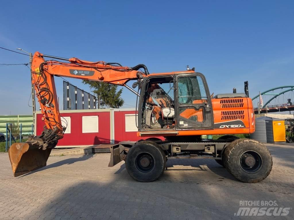 Doosan DX 160 W-3 Колёсные экскаваторы