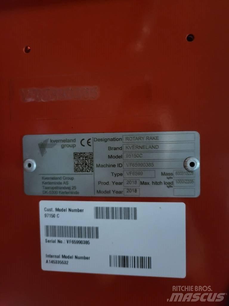 Kverneland 97150C Рядковые косилки