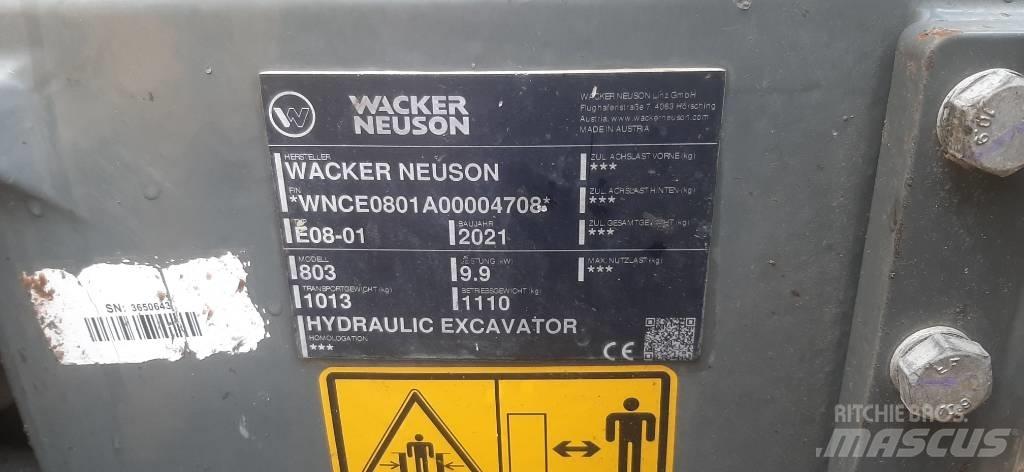 Wacker Neuson 803 Гусеничные экскаваторы