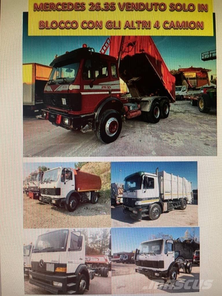 Mercedes-Benz 2635 Грузовики-Самосвалы