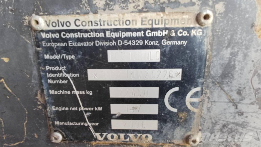 Volvo EC 210 B N LC Гусеничные экскаваторы