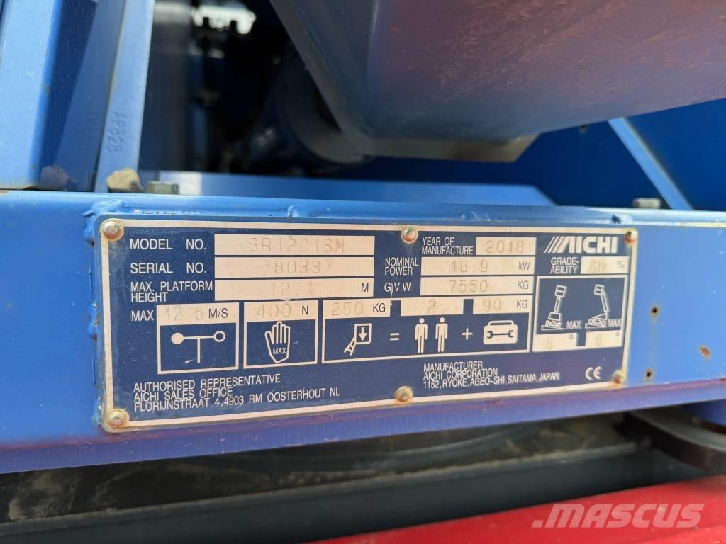 Aichi SR 12 CSM Телескопические подъемники