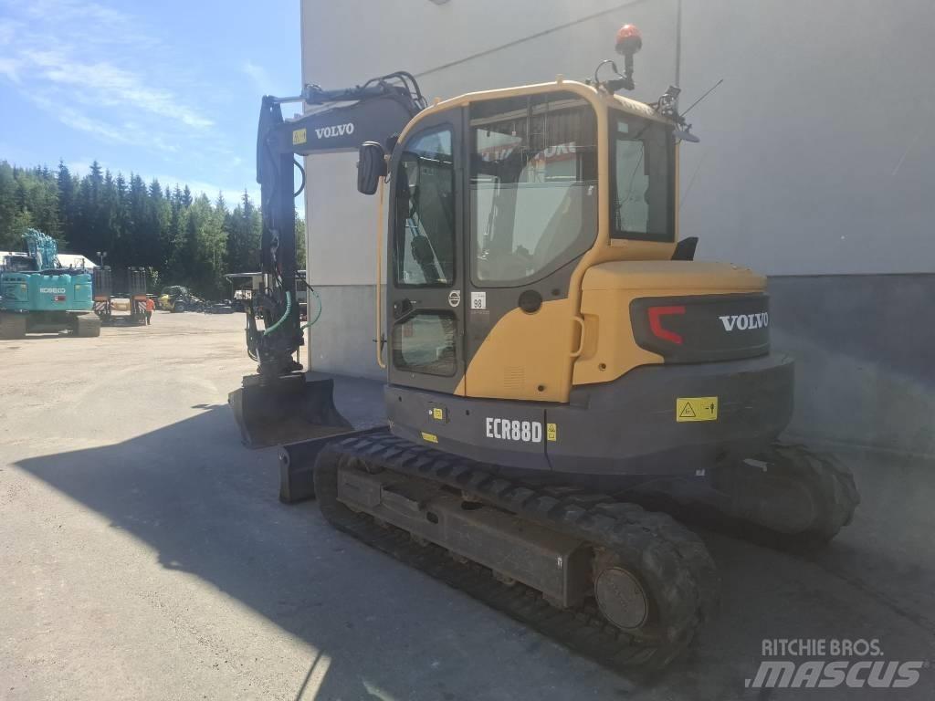 Volvo ECR 88 D Малые экскаваторы 7т-12т