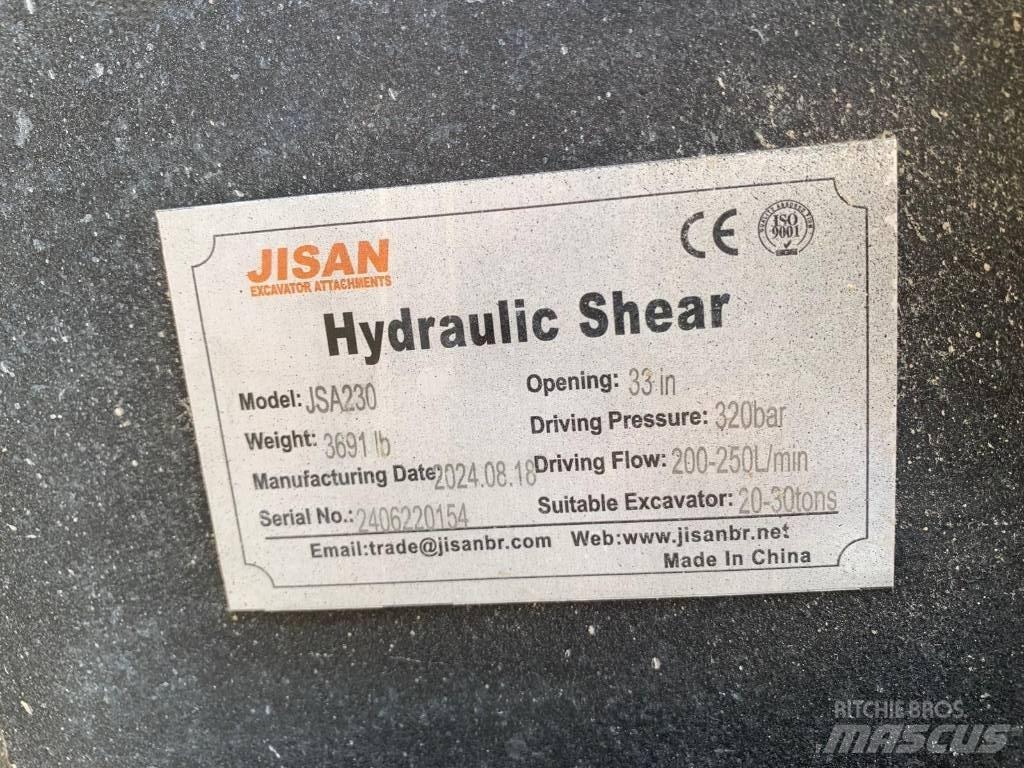 JISAN JSA230 Навесные гидробуры