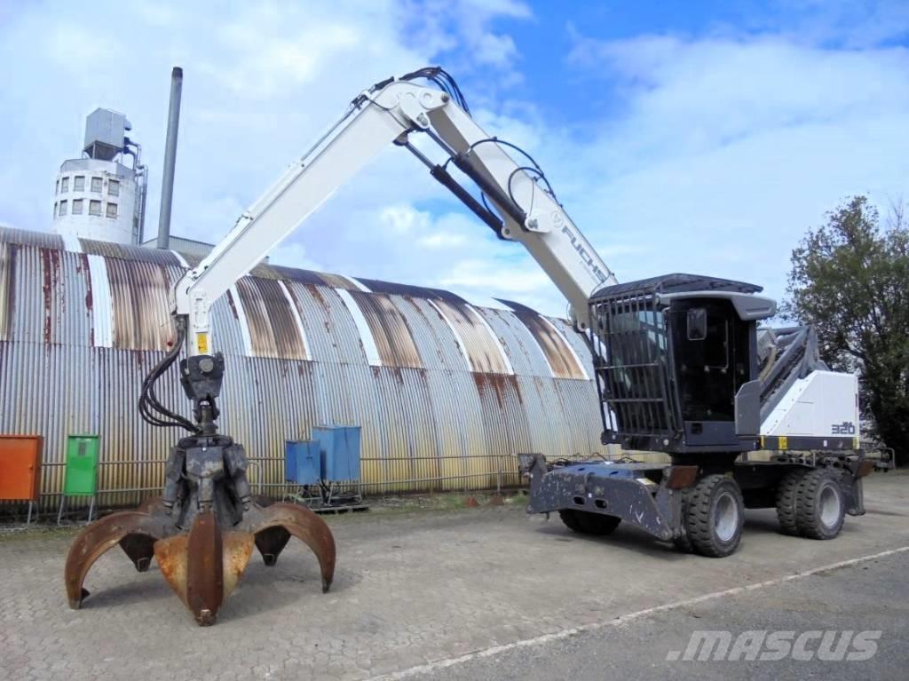 Fuchs MHL 320 Перегружатели металлолома/промышленные погрузчики