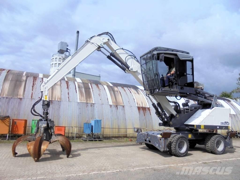 Fuchs MHL 320 Перегружатели металлолома/промышленные погрузчики