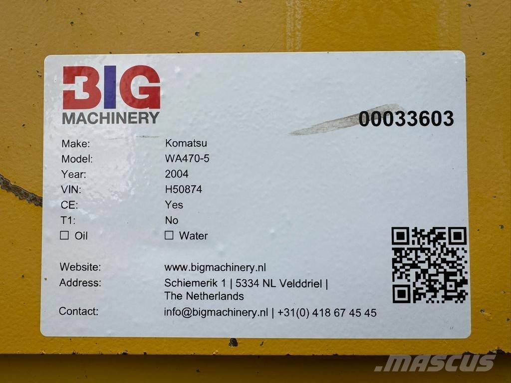 Komatsu WA470-5H Фронтальные погрузчики