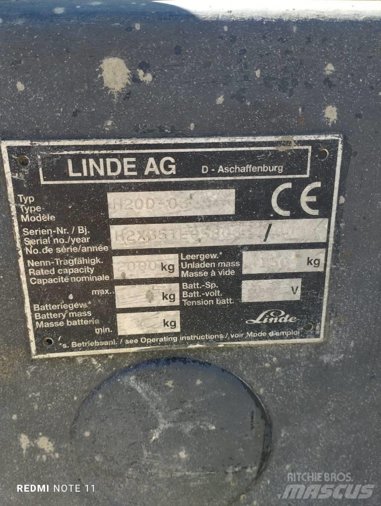 Linde H 20 D Дизельные погрузчики