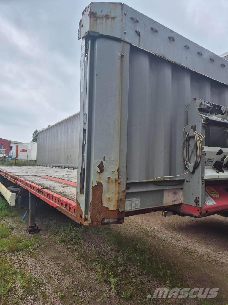Krone FLAKTRAILER Полуприцепы-платформы/боковая разгрузка