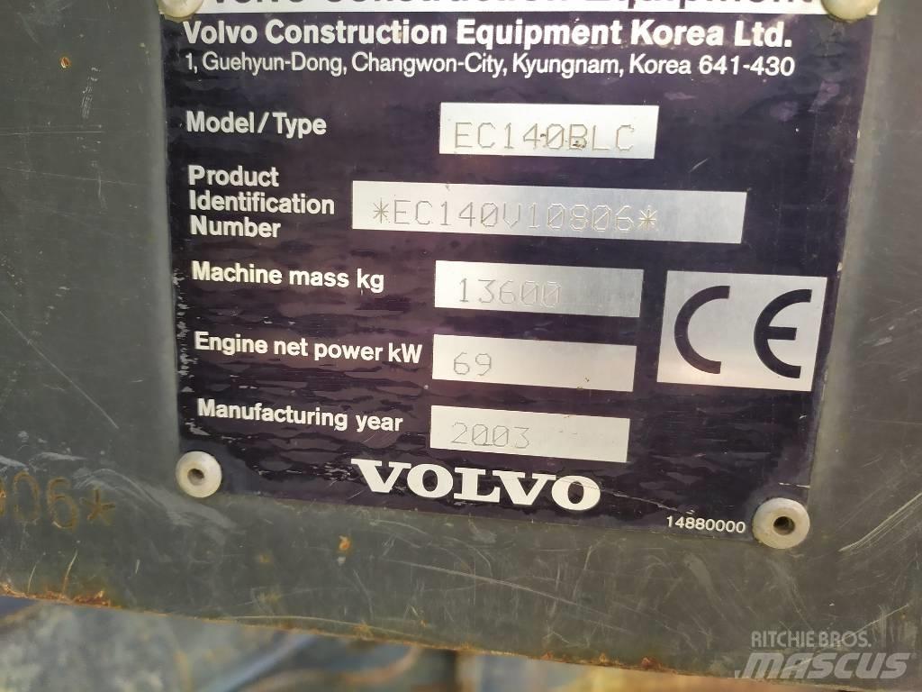 Volvo EC 140 B LC Гусеничные экскаваторы
