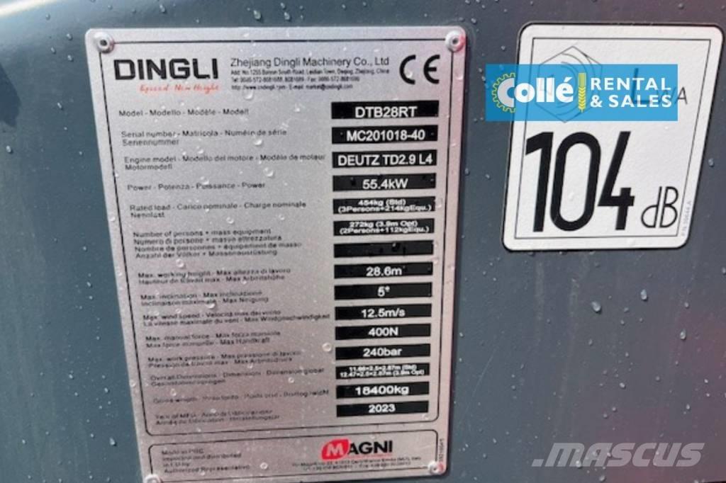 Magni DTB 28 RT | 2023 Телескопические подъемники