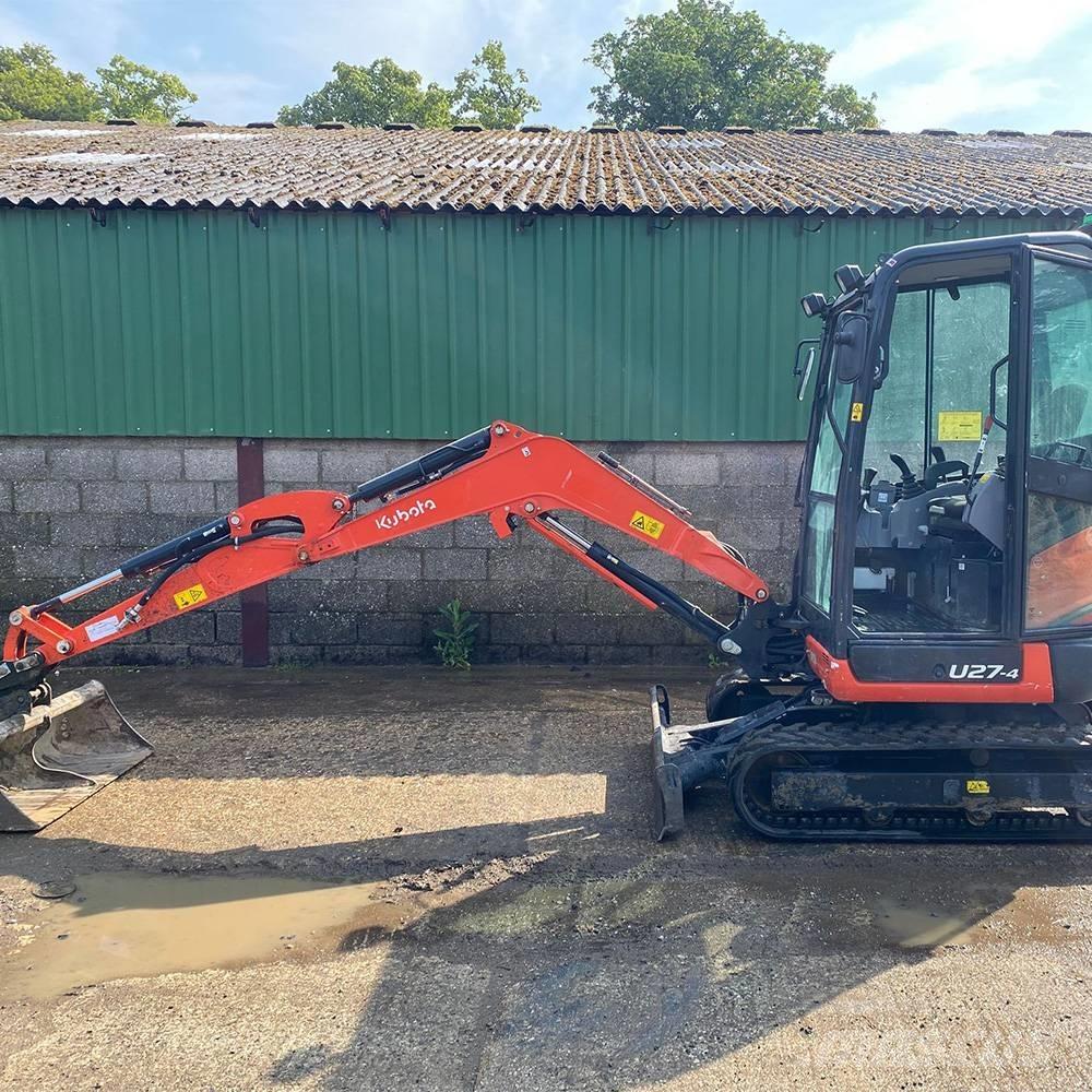 Kubota U 27-4 Мини-экскаваторы