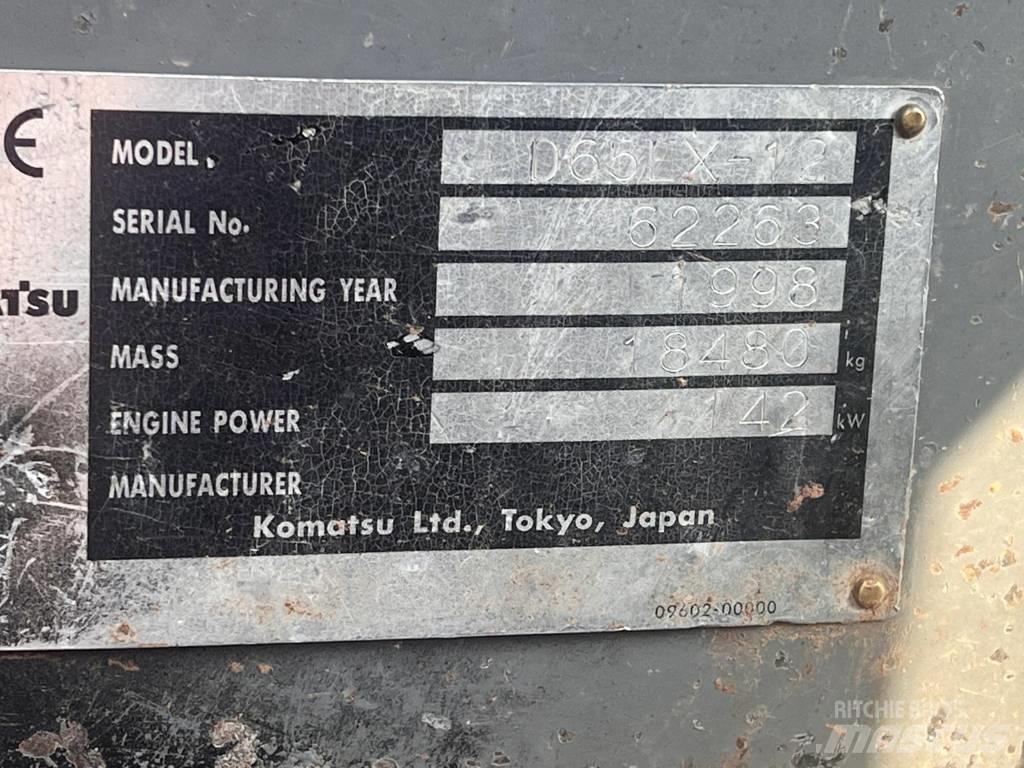 Komatsu D 65 EX-12 Гусеничные бульдозеры
