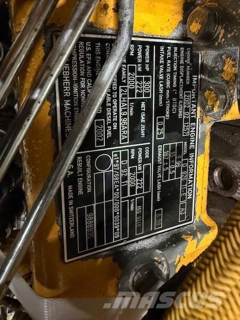 Liebherr D 926 TI-E Двигатели