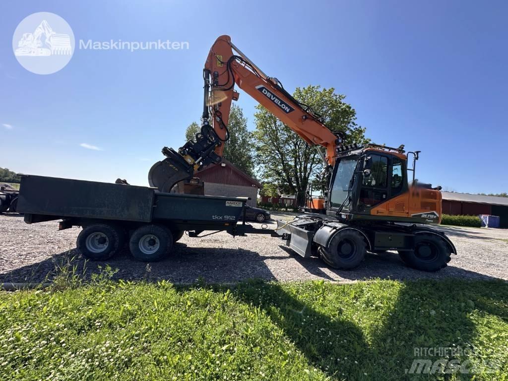 Develon DX 170 W-7 Колёсные экскаваторы