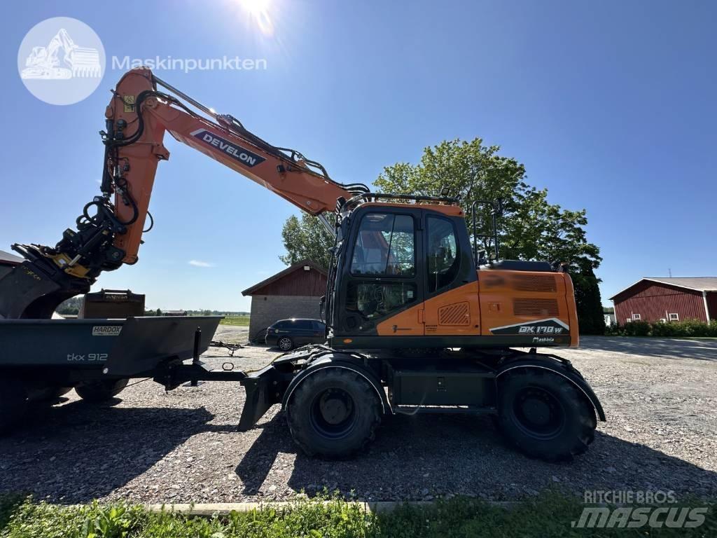 Develon DX 170 W-7 Колёсные экскаваторы