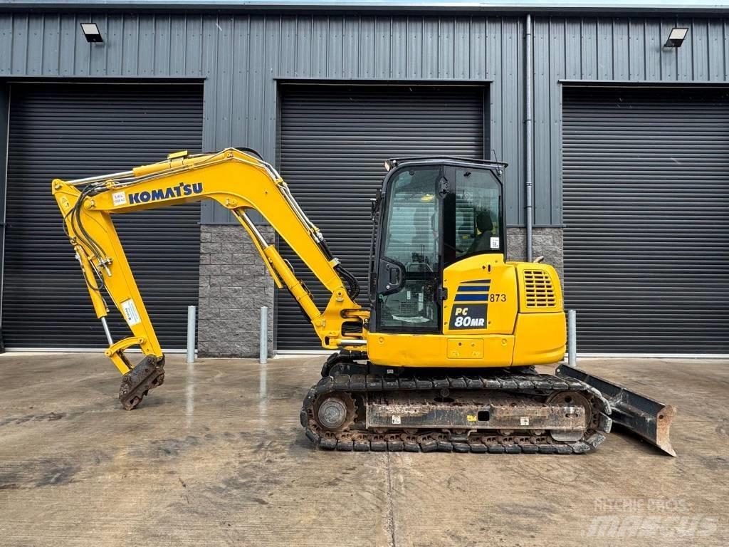 Komatsu PC 80 MR-5 Малые экскаваторы 7т-12т