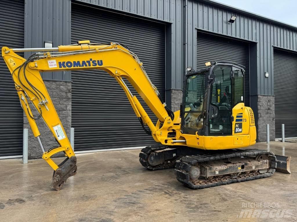 Komatsu PC 80 MR-5 Малые экскаваторы 7т-12т