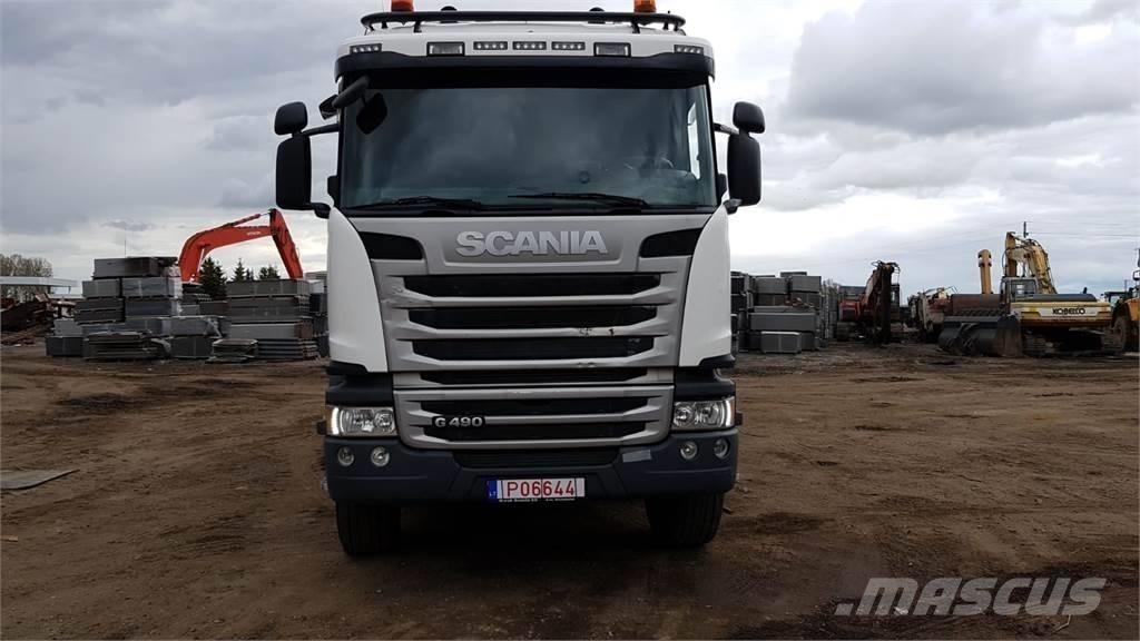 Scania G 490 Скиповые погрузчики