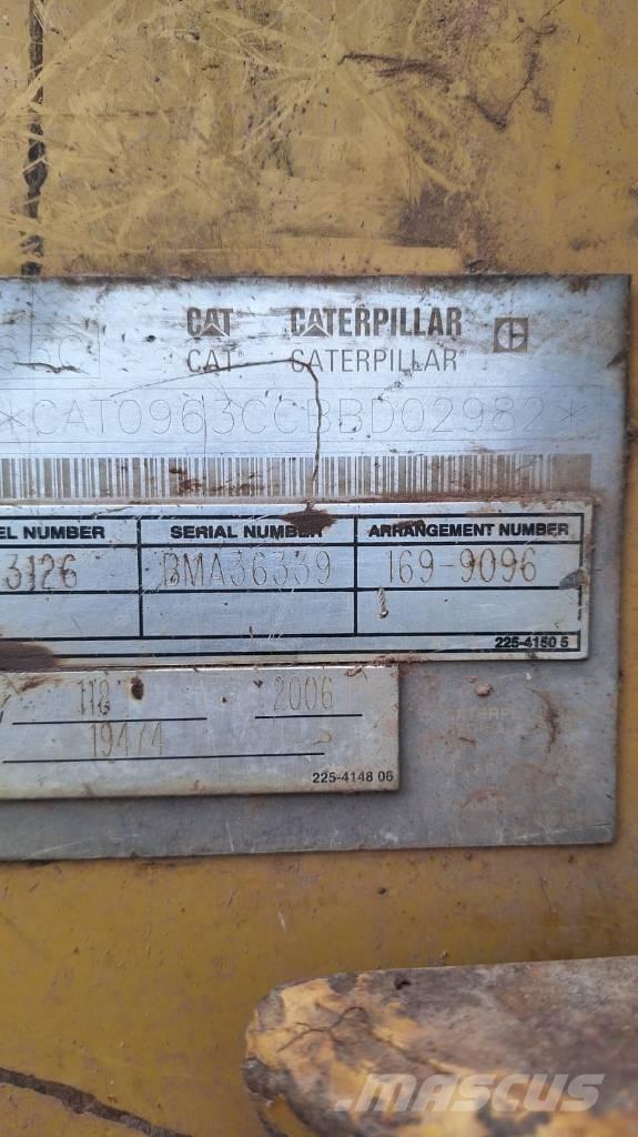 CAT 963 C Гусеничные фронтальные погрузчики