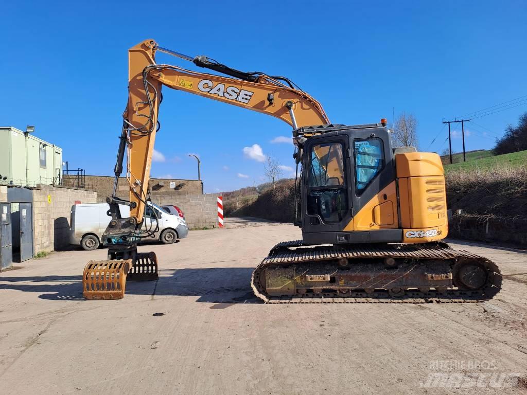 CASE CX145D SR Гусеничные экскаваторы