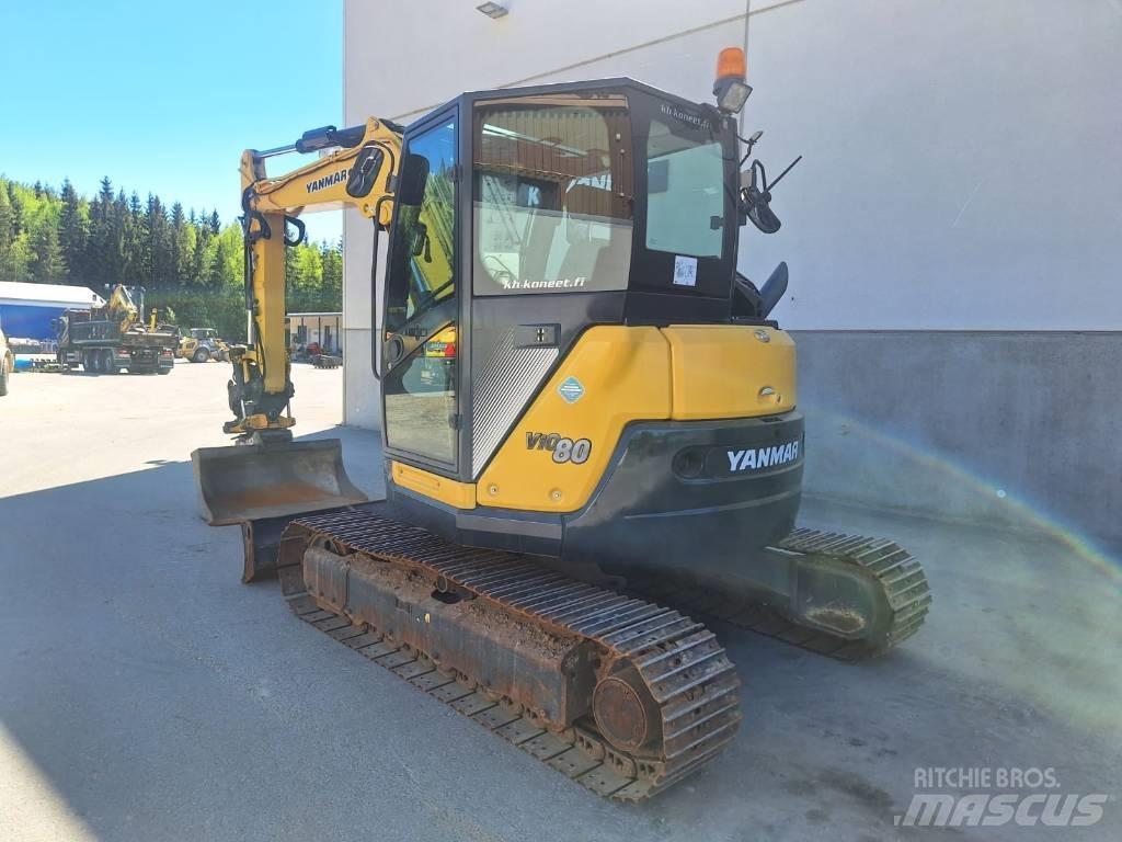Yanmar Vio 80-1A Малые экскаваторы 7т-12т