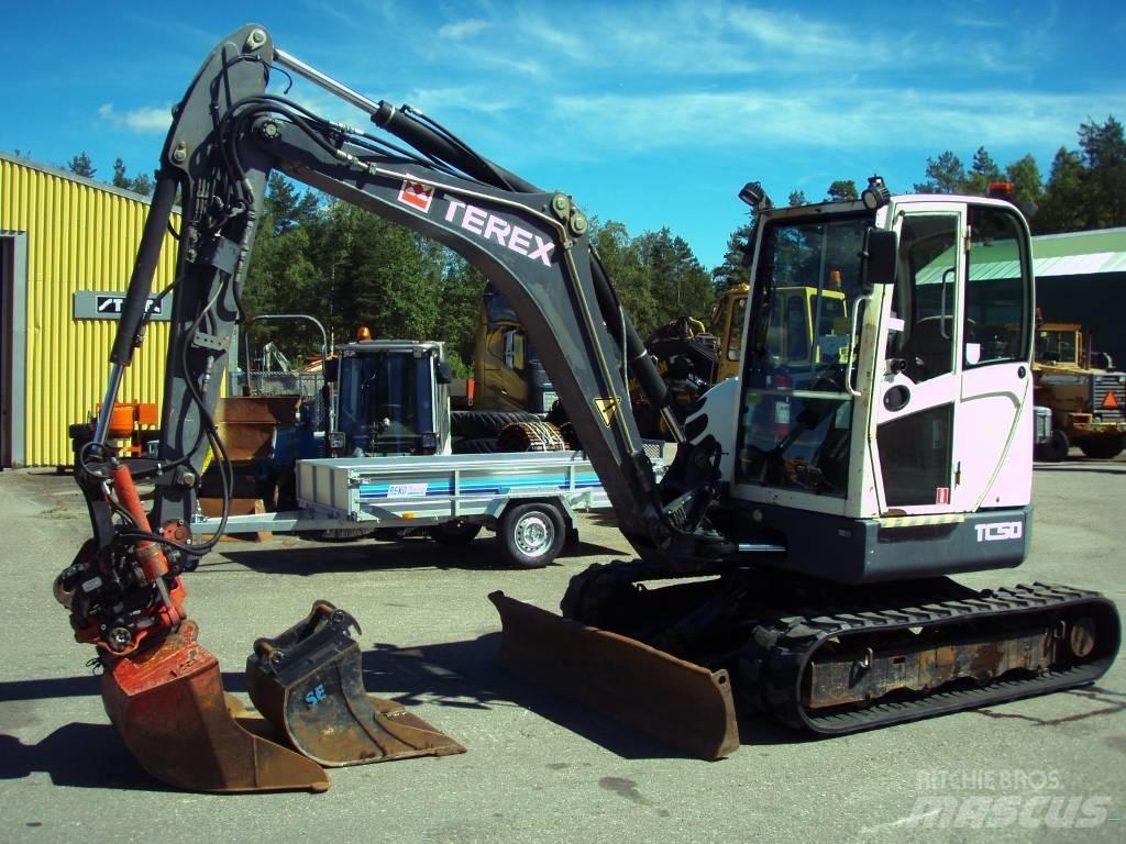 Terex TC 50 Мини-экскаваторы
