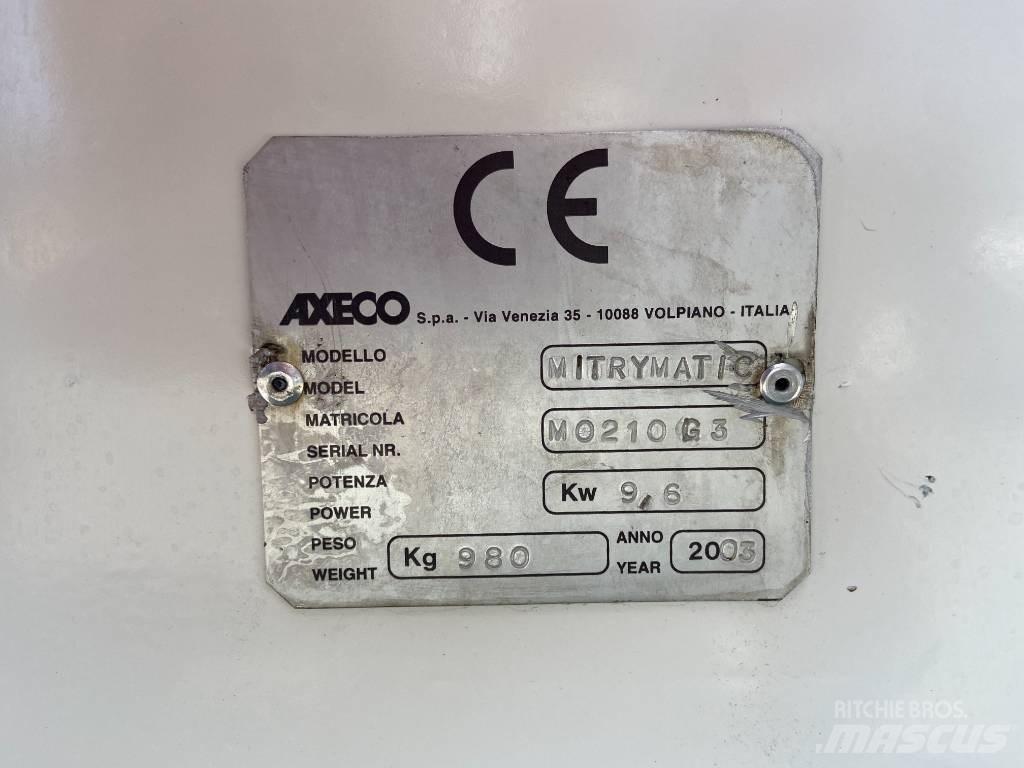 Axeco MITRY MATIC Прочее дорожностроительное оборудование