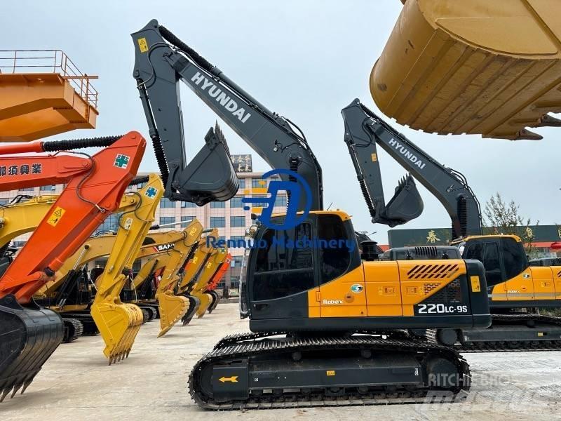Hyundai R220LC-9S Гусеничные экскаваторы