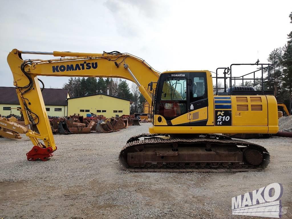 Komatsu PC 210 Гусеничные экскаваторы