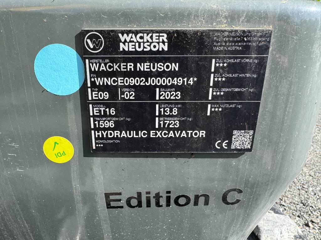 Wacker Neuson ET16 Гусеничные экскаваторы