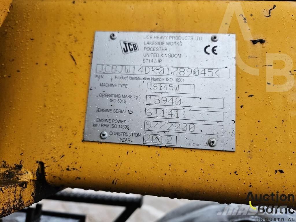 JCB JS 145 W Колёсные экскаваторы