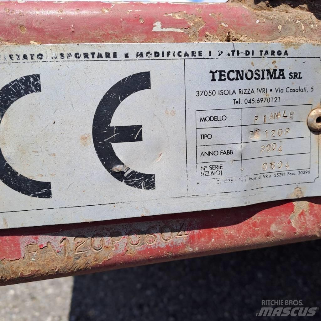  TECNOSIMA SRLQ B120P Шасси прицепов