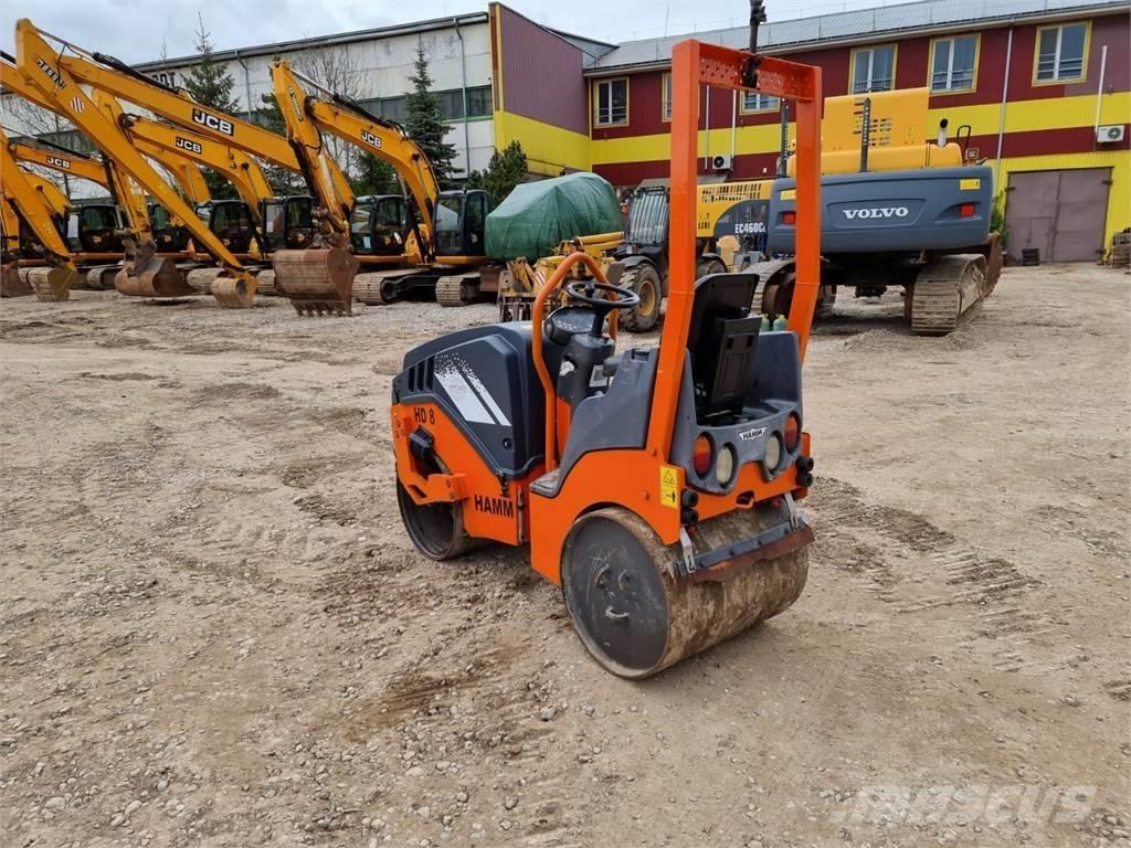 Hamm HD 8 VV Катки тротуарные