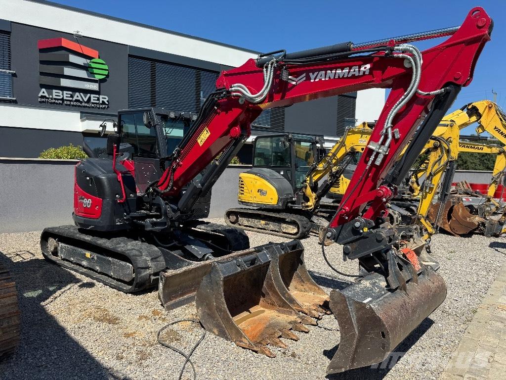 Yanmar VIO80-2PB Малые экскаваторы 7т-12т