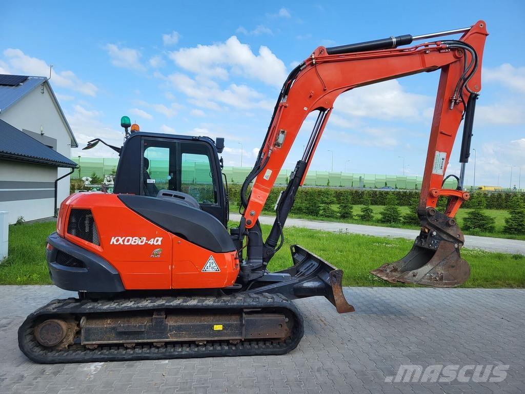 Kubota KX080-40 Мини-экскаваторы
