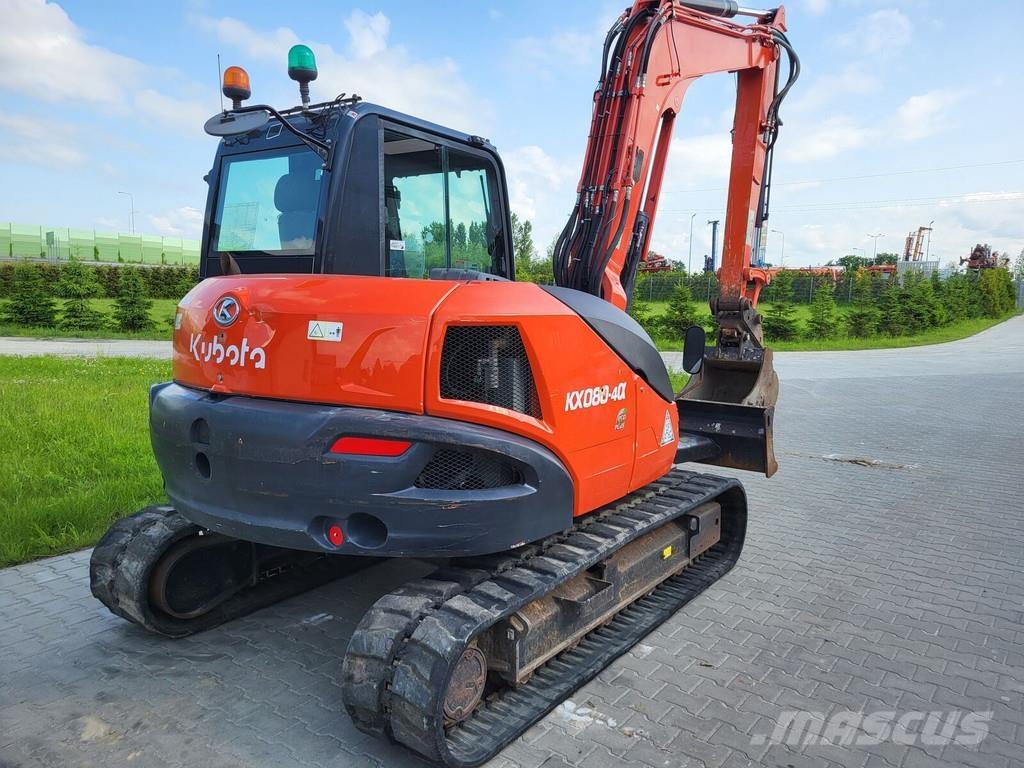 Kubota KX080-40 Мини-экскаваторы