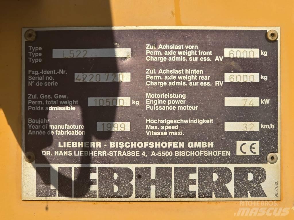 Liebherr L522 Фронтальные погрузчики